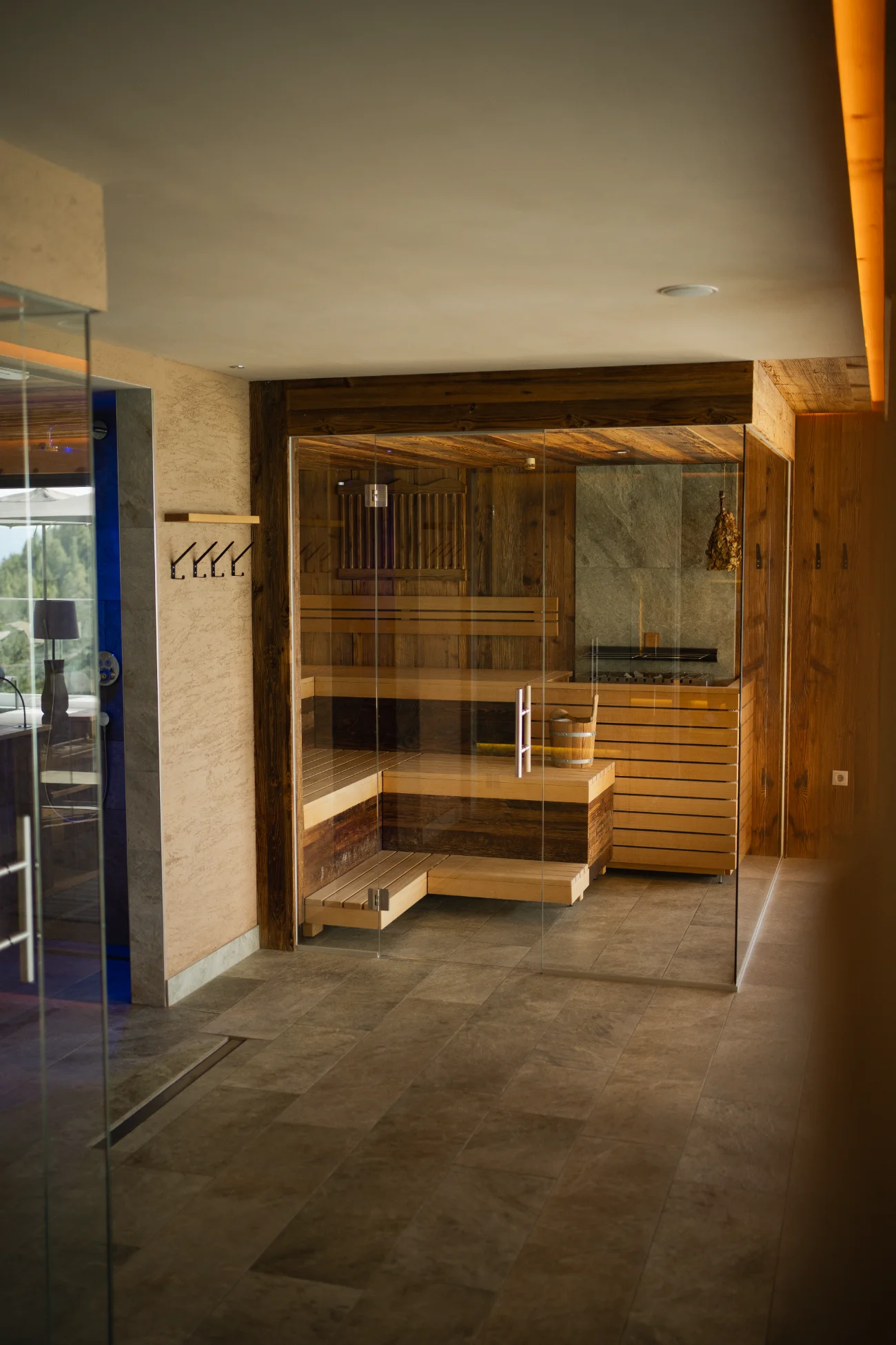 Finnische Sauna